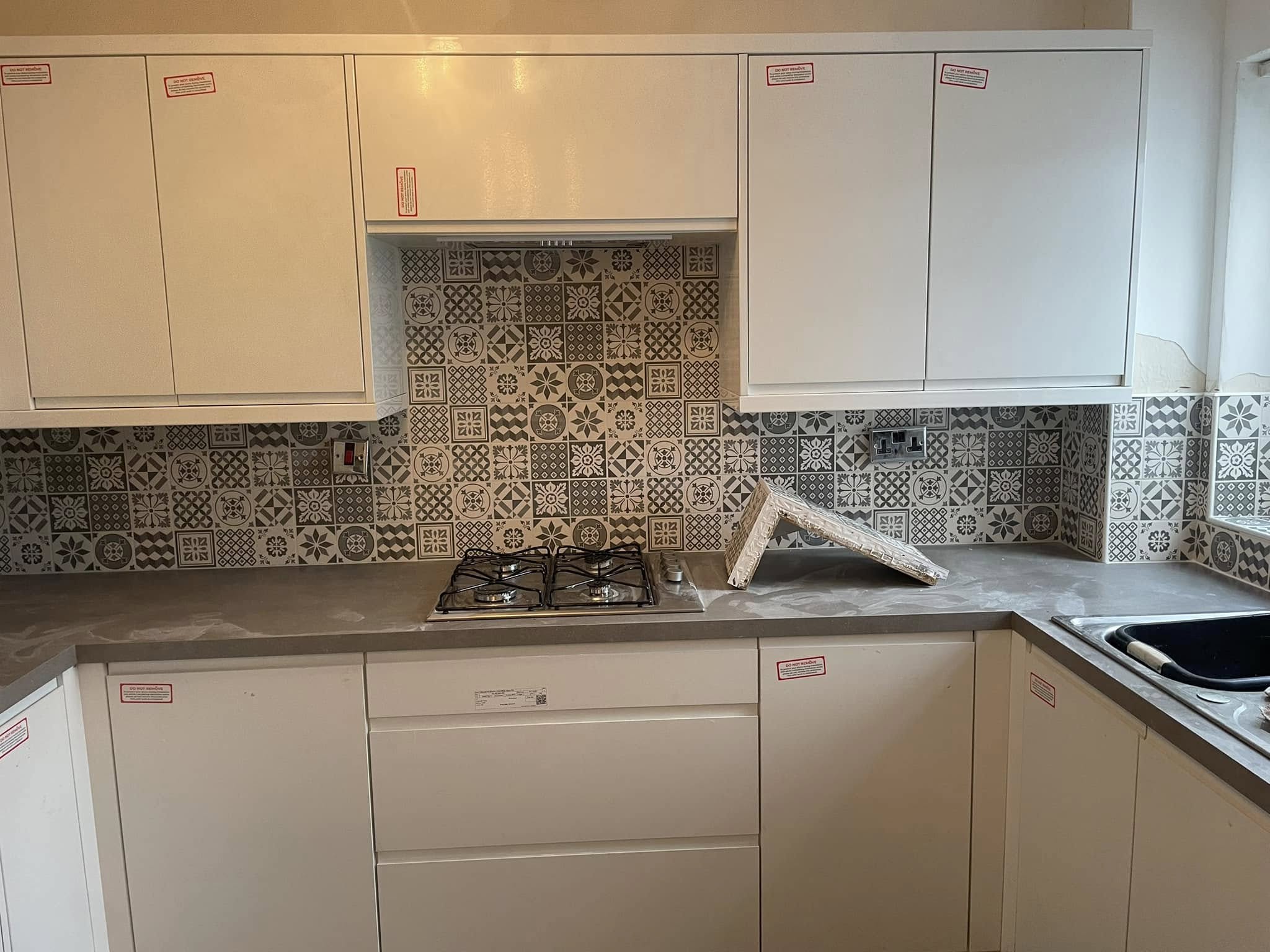 finsihed job of a Kitchen Installation in Neath
